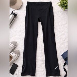 Athleta Black Bootcut Yoga Pants Size Small 29” Inseam Athletic Activewear